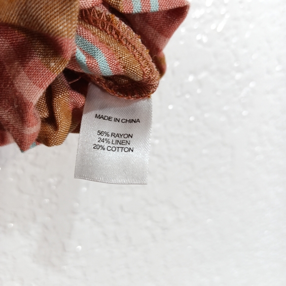 Drew striped romper CA5339 Jogger fit Linen Blend - Picture 4 of 5